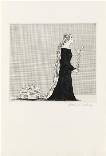 DAVID HOCKNEY Illustrations for Six Fairy Tales from the Brothers Grimm.
